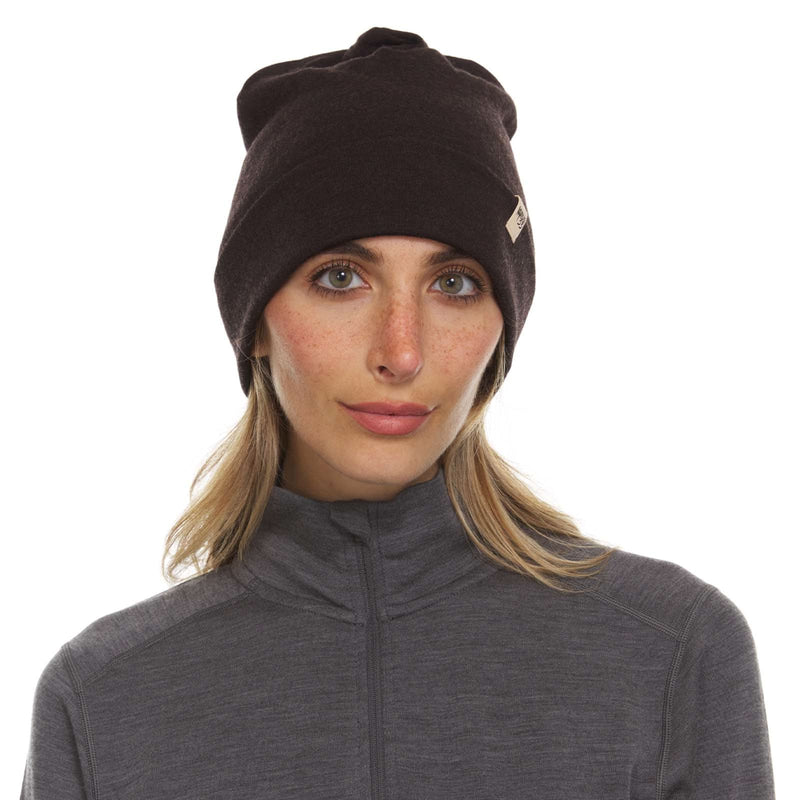 Load image into Gallery viewer, Lightweight - Ridge Cuff Beanie 100% Merino Wool
