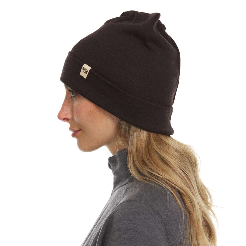 Load image into Gallery viewer, Lightweight - Ridge Cuff Beanie 100% Merino Wool
