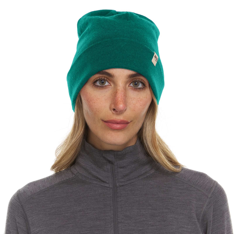 Load image into Gallery viewer, Lightweight - Ridge Cuff Beanie 100% Merino Wool
