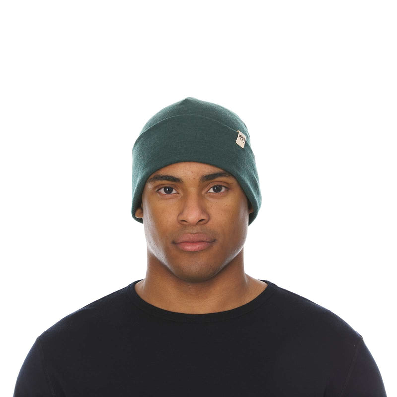 Load image into Gallery viewer, Lightweight - Ridge Cuff Beanie 100% Merino Wool
