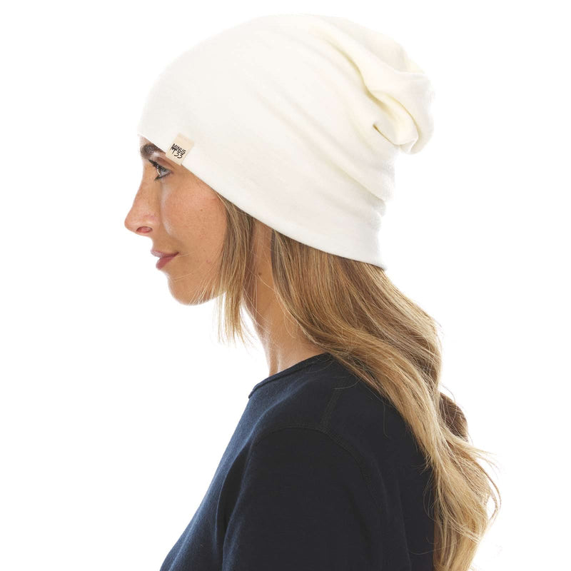 Load image into Gallery viewer, Lightweight - Ridge Cuff Beanie 100% Merino Wool
