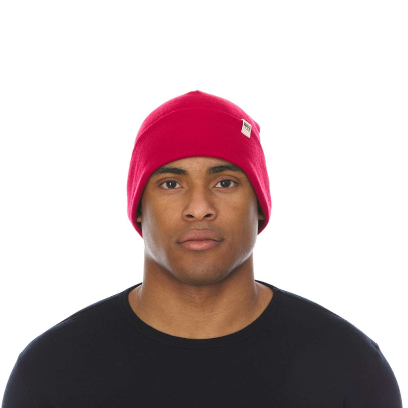 Load image into Gallery viewer, Lightweight - Ridge Cuff Beanie 100% Merino Wool
