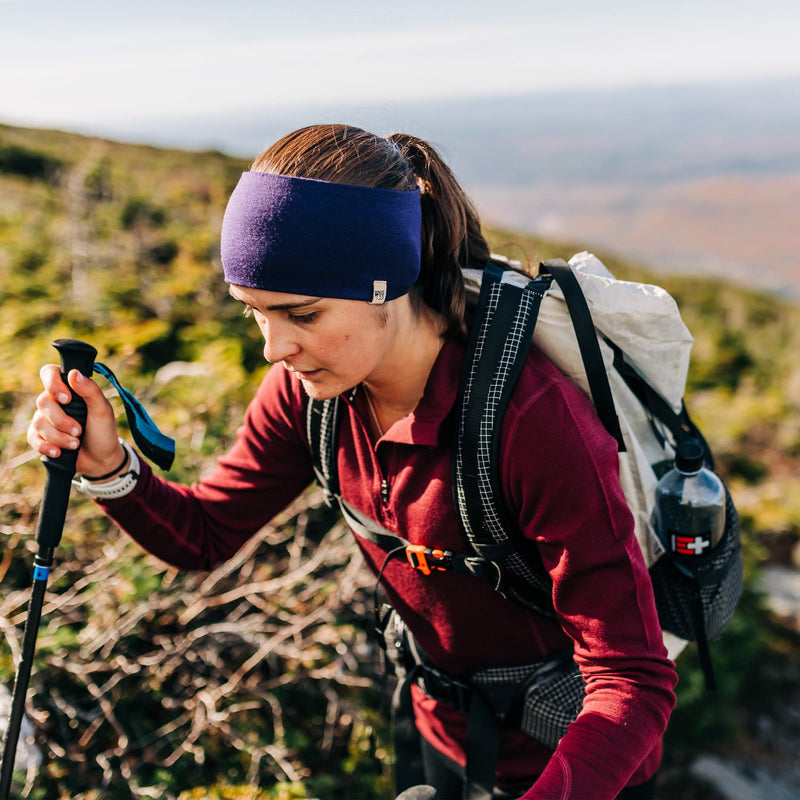 Load image into Gallery viewer, Midweight - Reversible Headband 100% Merino Wool
