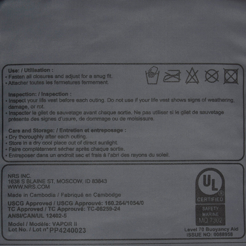Load image into Gallery viewer, NRS Vapor PFD
