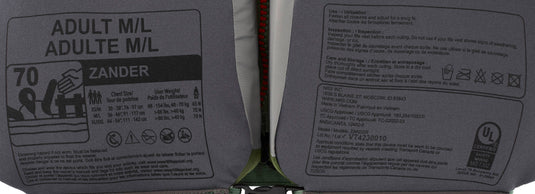 NRS Zander PFD