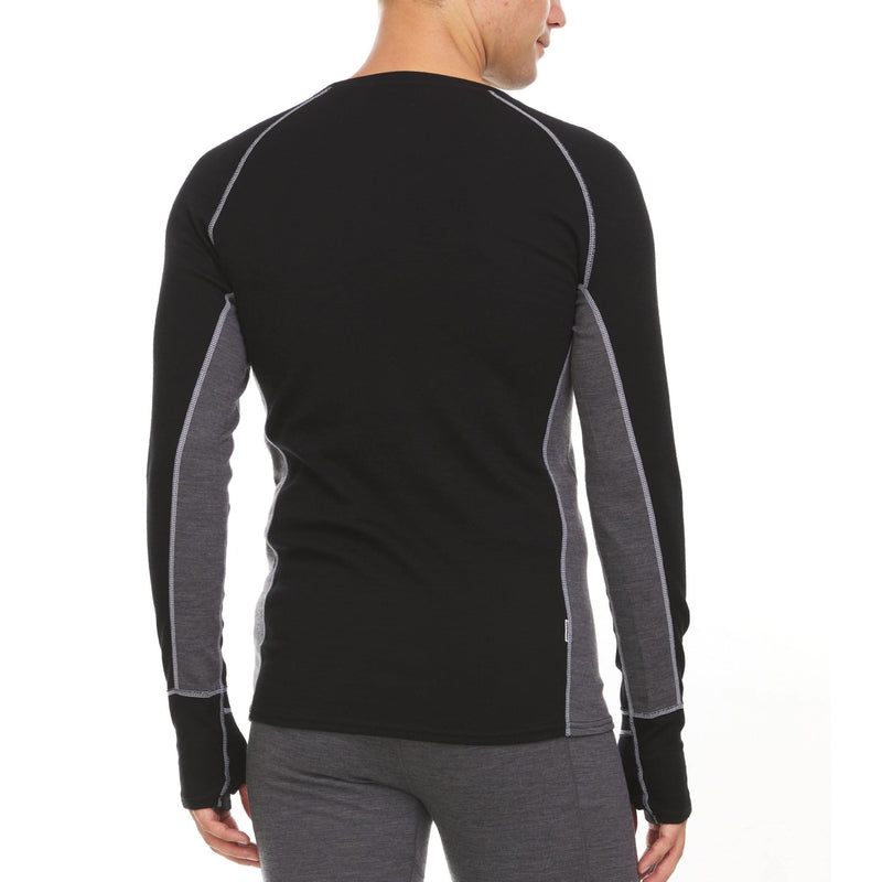 Load image into Gallery viewer, Midweight - Men's Wool Long Sleeve Crew Woolverino
