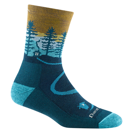 Women's Northwoods Micro Crew Midweight Hiking Sock