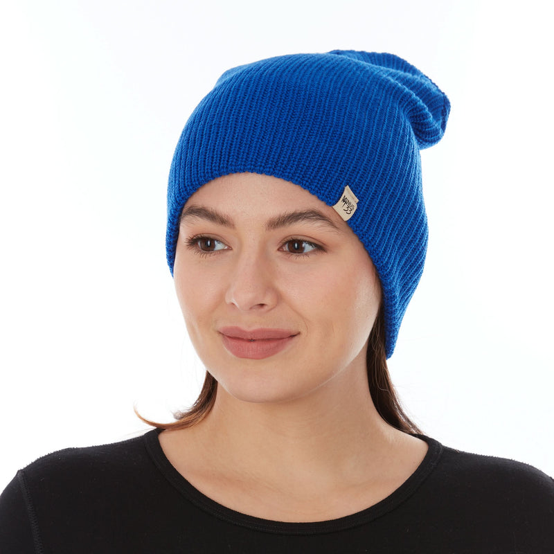 Load image into Gallery viewer, Midweight - Everyday Rib Knit Beanie 100% Merino Wool

