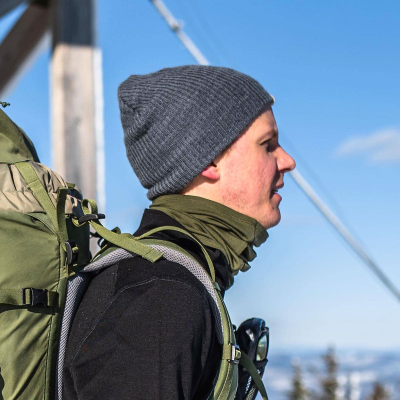 Load image into Gallery viewer, Midweight - Everyday Rib Knit Beanie 100% Merino Wool
