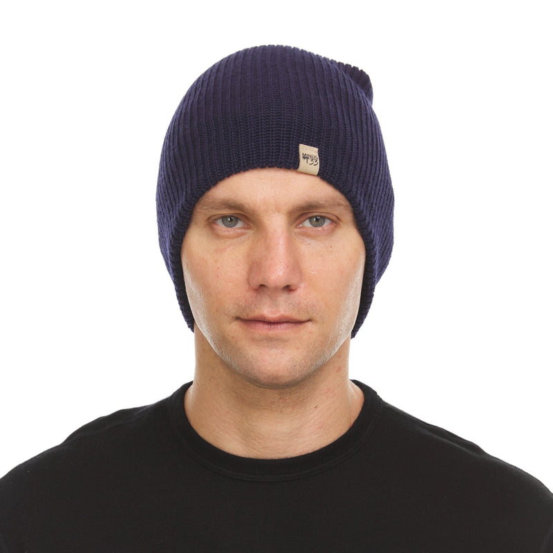 Load image into Gallery viewer, Midweight - Everyday Rib Knit Beanie 100% Merino Wool
