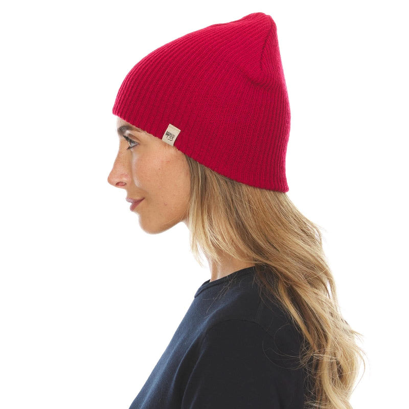 Load image into Gallery viewer, Midweight - Everyday Rib Knit Beanie 100% Merino Wool
