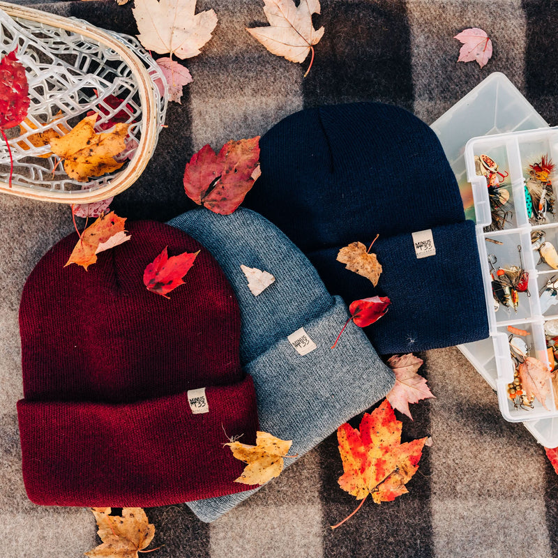 Load image into Gallery viewer, Midweight - Everyday Knit Cuff Beanie 100% Merino Wool
