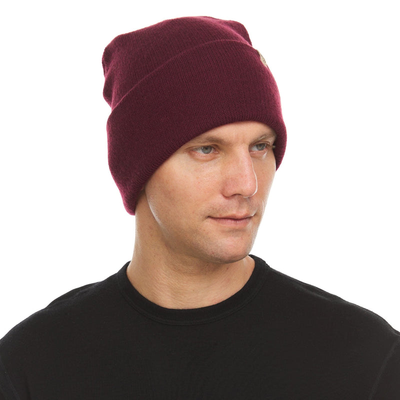 Load image into Gallery viewer, Midweight - Everyday Knit Cuff Beanie 100% Merino Wool
