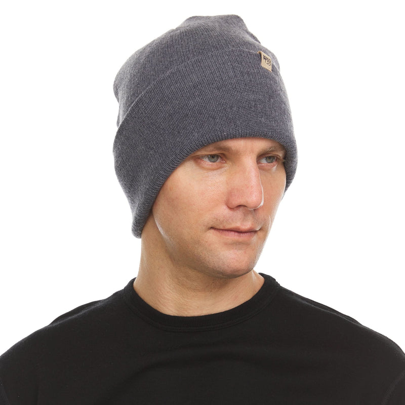 Load image into Gallery viewer, Midweight - Everyday Knit Cuff Beanie 100% Merino Wool
