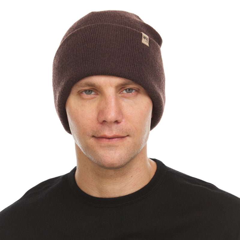 Load image into Gallery viewer, Midweight - Everyday Knit Cuff Beanie 100% Merino Wool
