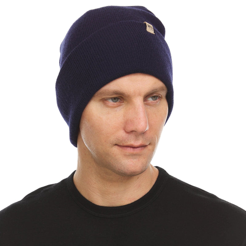Load image into Gallery viewer, Midweight - Everyday Knit Cuff Beanie 100% Merino Wool
