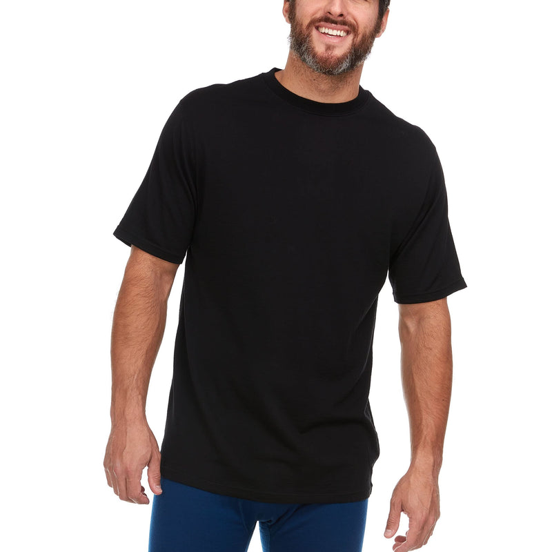 Load image into Gallery viewer, Lightweight - Algonquin Men's Wool T Shirt Crew 100% Merino Wool

