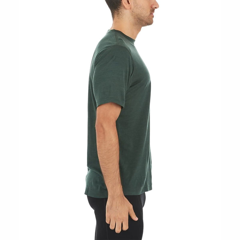 Load image into Gallery viewer, Lightweight - Algonquin Men's Wool T Shirt Crew 100% Merino Wool
