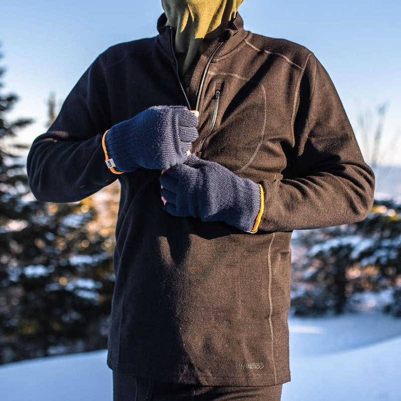 Load image into Gallery viewer, Heavyweight - Men's Wool 1/4 Zip Wilderness
