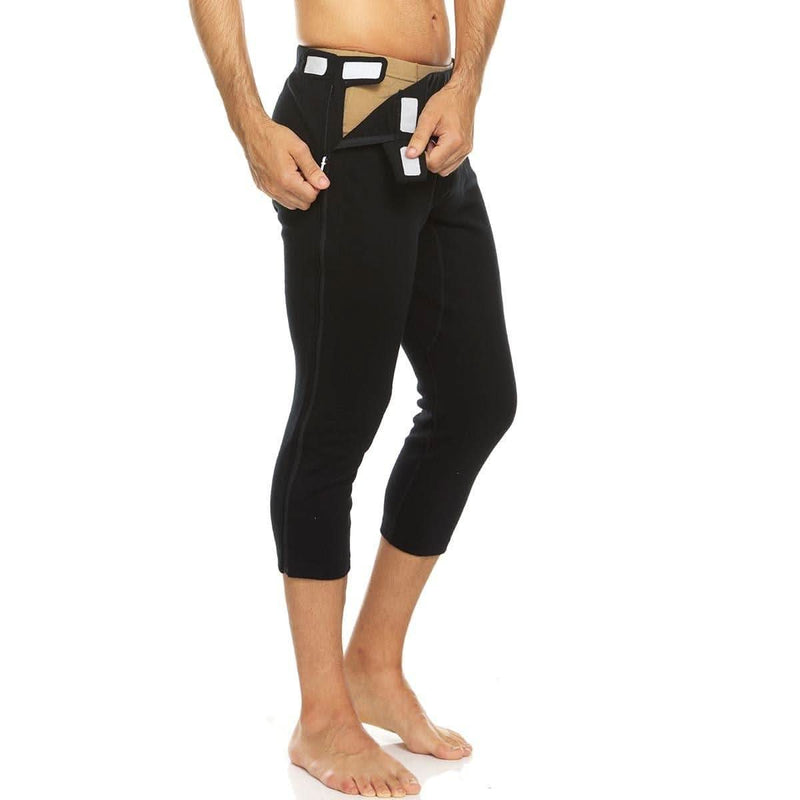 Load image into Gallery viewer, Heavyweight - Chugach Men's Zip-Off 3/4 Bottoms 100% Merino Wool
