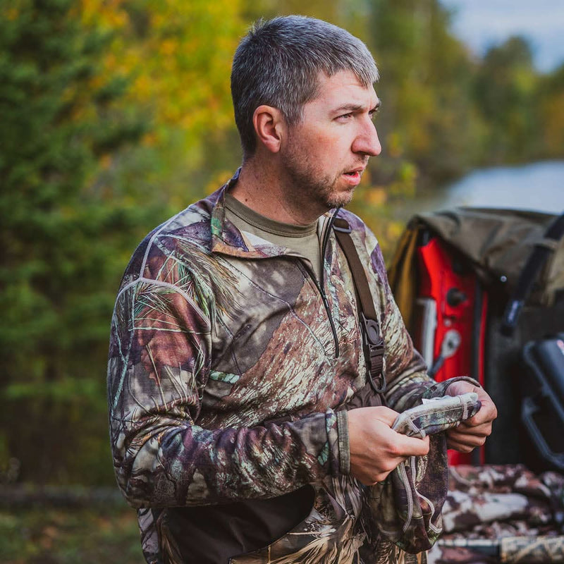 Load image into Gallery viewer, Midweight - Isolation Men's 1/4 Zip 100% Merino Wool
