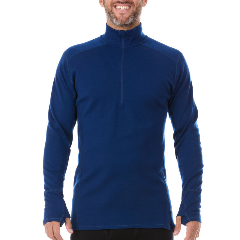 Load image into Gallery viewer, Midweight - Isolation Men's 1/4 Zip 100% Merino Wool
