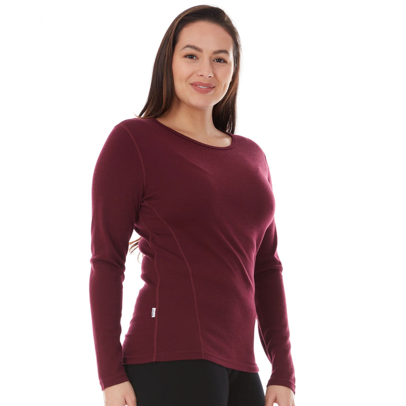 Load image into Gallery viewer, Midweight - Ossipee Women&#39;s Crew 100% Merino Wool
