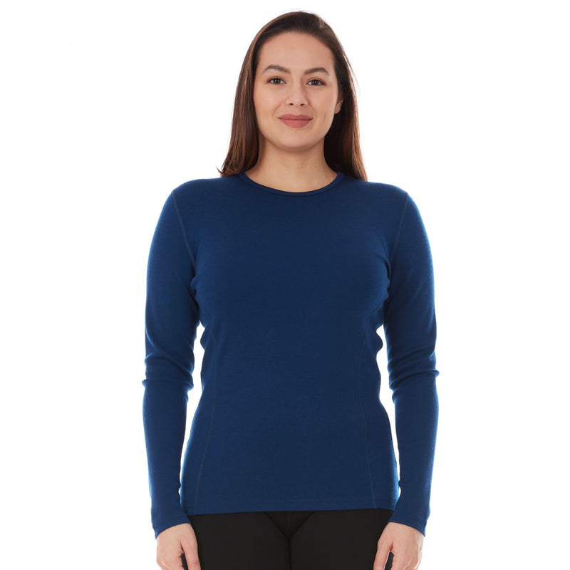 Load image into Gallery viewer, Midweight - Ossipee Women&#39;s Crew 100% Merino Wool
