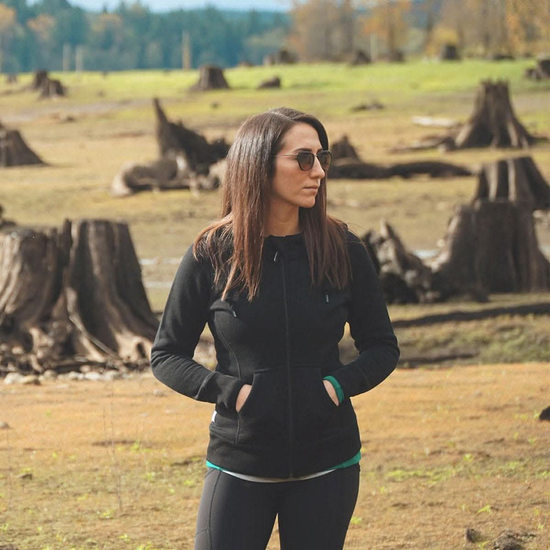 Load image into Gallery viewer, Heavyweight - Women's Brushed Wool Hoodie Kodiak Fleece
