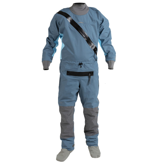 Kokatat Men's Swift Entry Dry Suit (Hydrus 3.0) with Relief Zipper and Socks