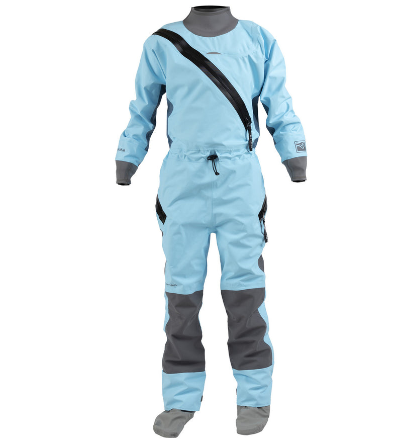 Load image into Gallery viewer, Kokatat Women&#39;s Swift Entry Dry Suit with Dropseat and Socks (Hydrus 3.0)
