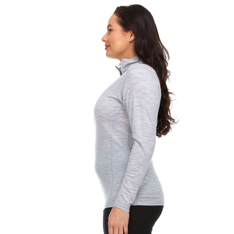 Load image into Gallery viewer, Microweight - Women's Wool 1/4 Zip Woolverino

