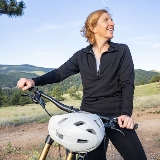 Microweight - Women's Wool 1/4 Zip Woolverino