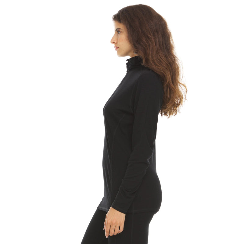 Load image into Gallery viewer, Microweight - Women's Wool 1/4 Zip Woolverino
