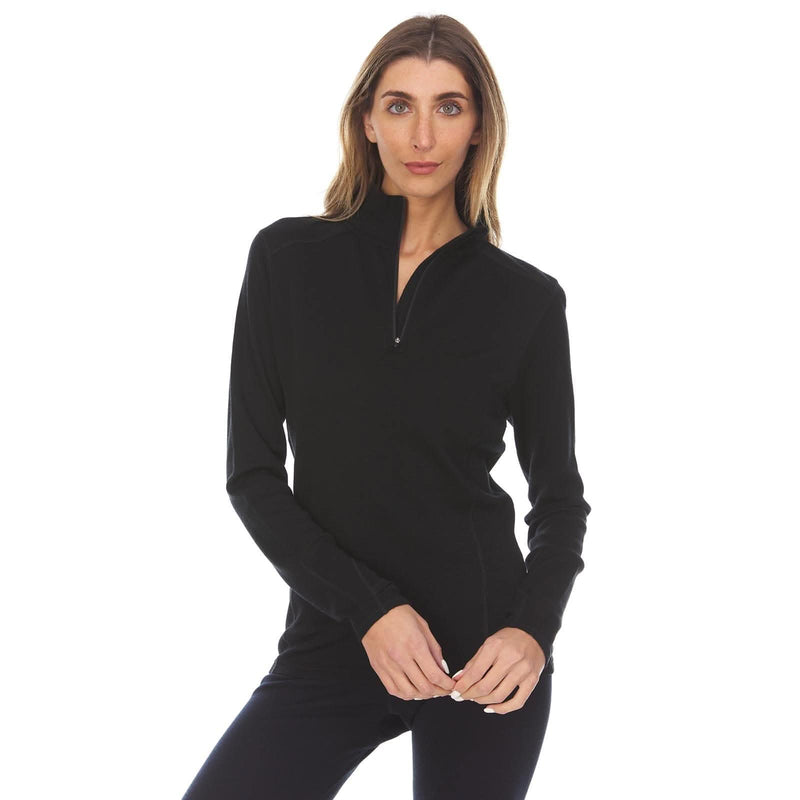 Load image into Gallery viewer, Midweight - Sequoia Women&#39;s 1/4 Zip 100% Merino Wool
