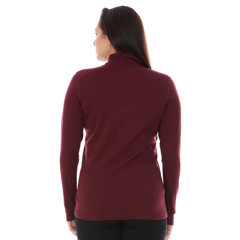 Load image into Gallery viewer, Midweight - Sequoia Women&#39;s 1/4 Zip 100% Merino Wool
