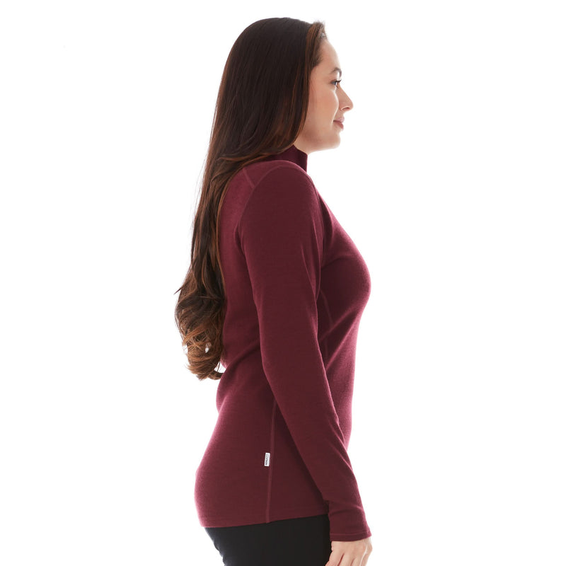 Load image into Gallery viewer, Midweight - Sequoia Women&#39;s 1/4 Zip 100% Merino Wool

