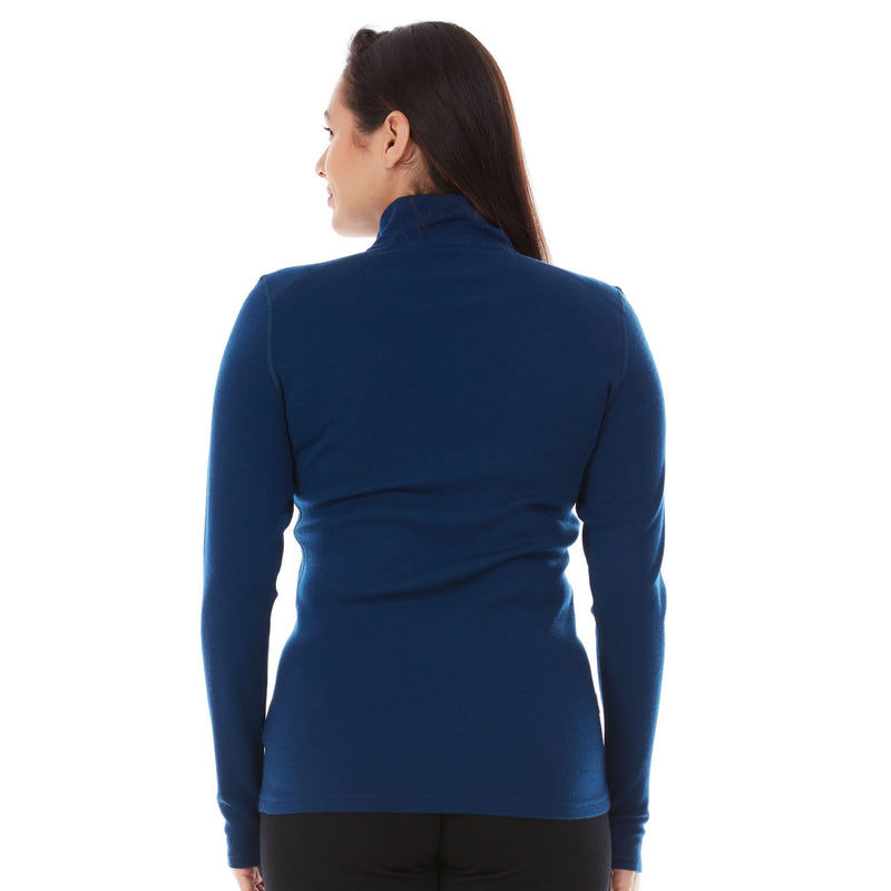Load image into Gallery viewer, Midweight - Sequoia Women&#39;s 1/4 Zip 100% Merino Wool
