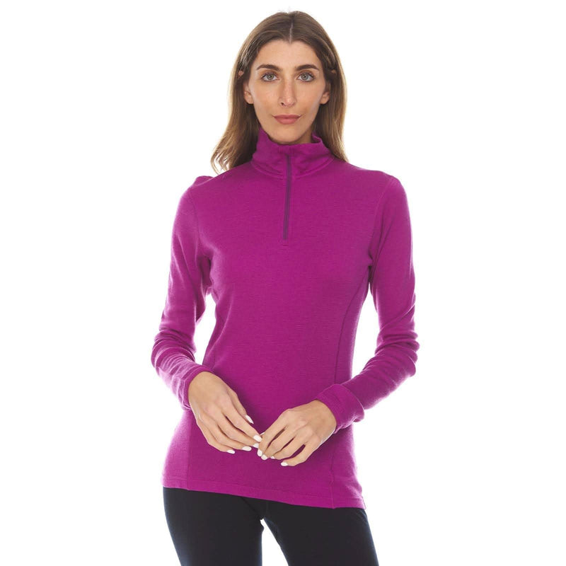Load image into Gallery viewer, Midweight - Sequoia Women&#39;s 1/4 Zip 100% Merino Wool
