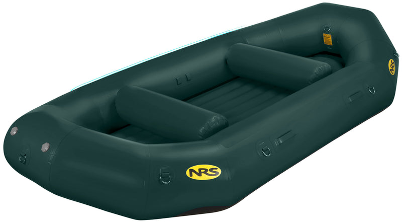 Load image into Gallery viewer, NRS Otter 140 Self-Bailing Raft - Caraibe Green
