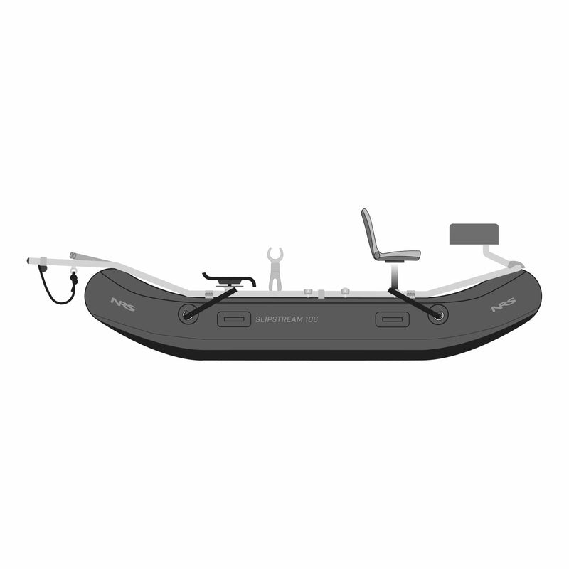 Load image into Gallery viewer, 2027 NRS Slipstream 106 Fishing Raft Package
