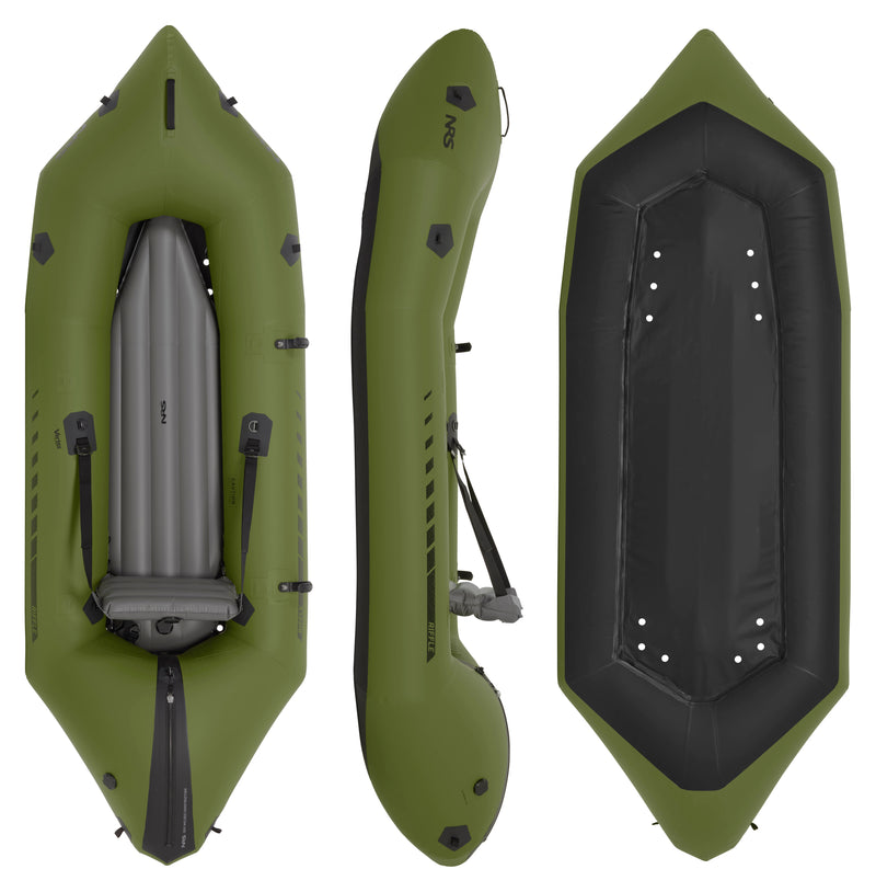 Load image into Gallery viewer, 2027 NRS Riffle Packraft - Lichen
