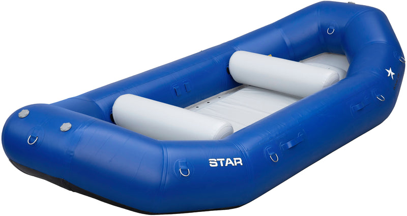 Load image into Gallery viewer, STAR Outlaw 130 Self-Bailing Raft - Blue
