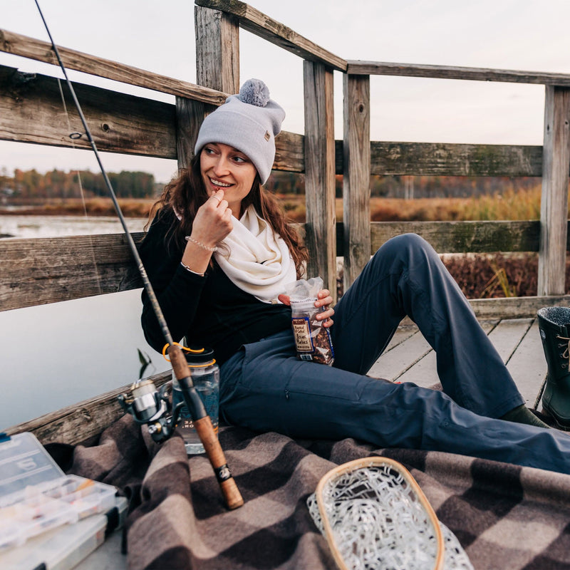 Load image into Gallery viewer, Midweight - Everyday Knit Cuff Pom Beanie 100% Merino Wool
