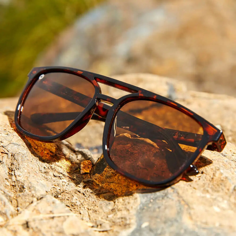 Load image into Gallery viewer, Glossy Tortoise Shell / Amber Brightsides
