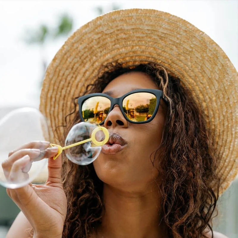 Load image into Gallery viewer, Matte Black / Rose Gold Deja Views
