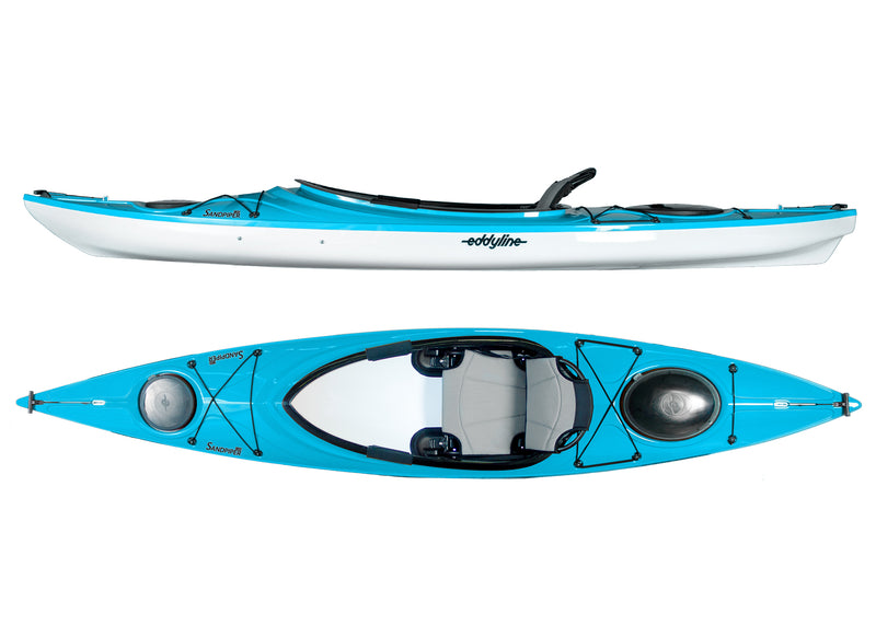 Load image into Gallery viewer, Eddyline Sandpiper 130 Recreational Kayak
