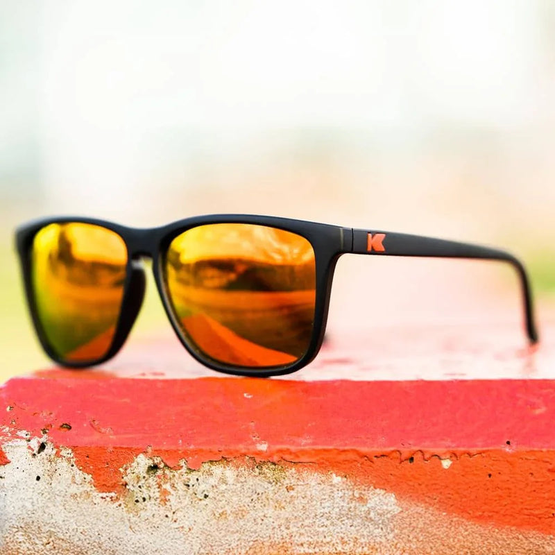 Load image into Gallery viewer, Matte Black / Red Sunset Fast Lanes
