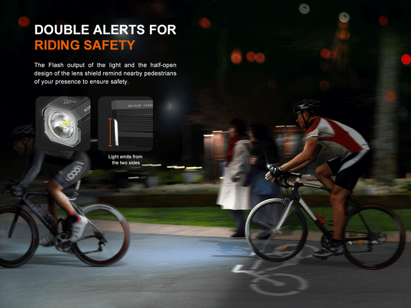 Load image into Gallery viewer, Fenix BC22R High-Performance Road Bike Light
