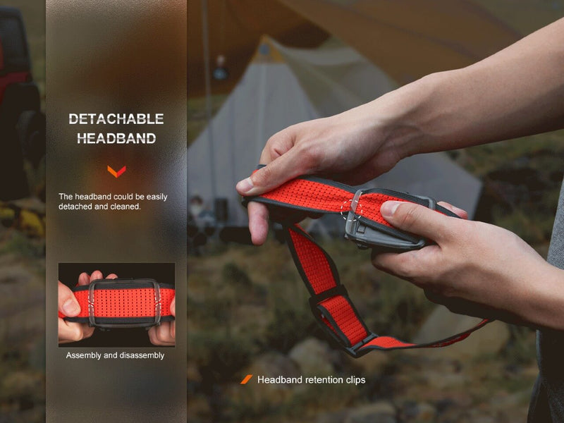 Load image into Gallery viewer, Fenix HL16 Lightweight Outdoor Hiking LED Headlamp
